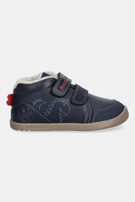 Biomecanics scarpe basse in pelle bambini 251162.24.26 blu navy AW25