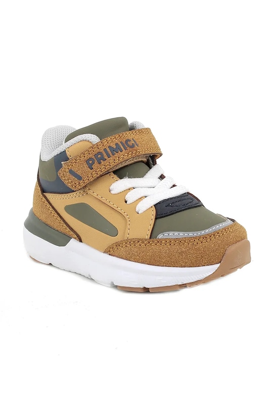 Primigi sneakers pentru copii imitatie de piele intoarsa maro 8951144
