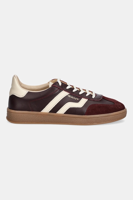 Kožne tenisice Gant Cuzima 31531040 bordo AW25