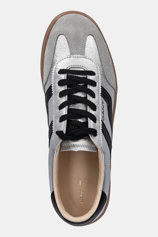 Gant sneakersy skórzane Cuzima srebrny 31531664