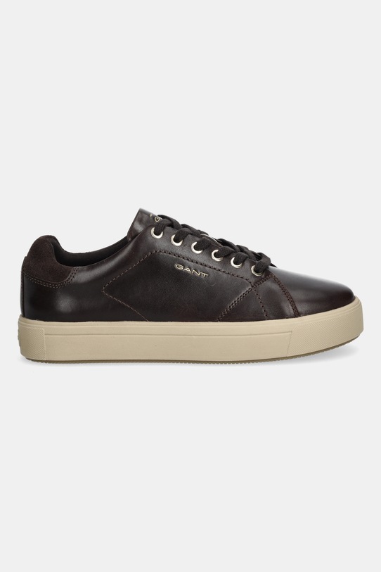 Gant sneakersy skórzane Avino 31531984 brązowy AW25