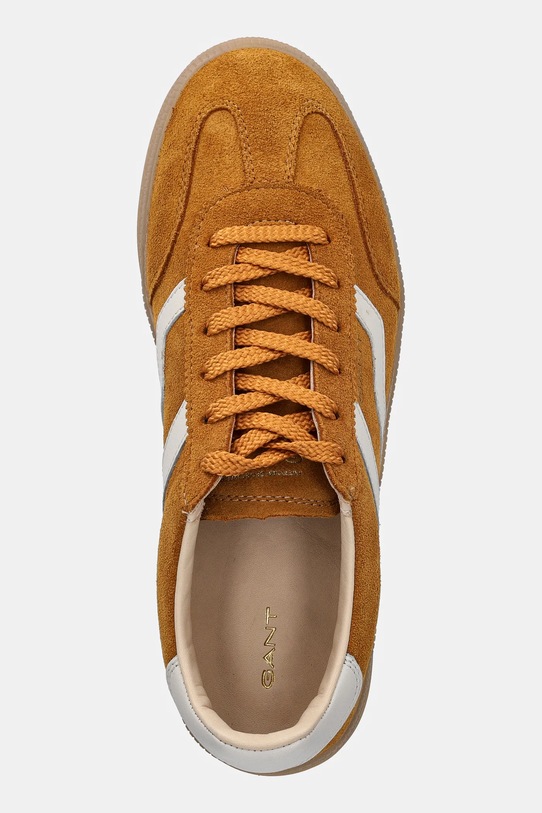 Tenisice od brušene kože Gant Cuzima zlatna 31533042