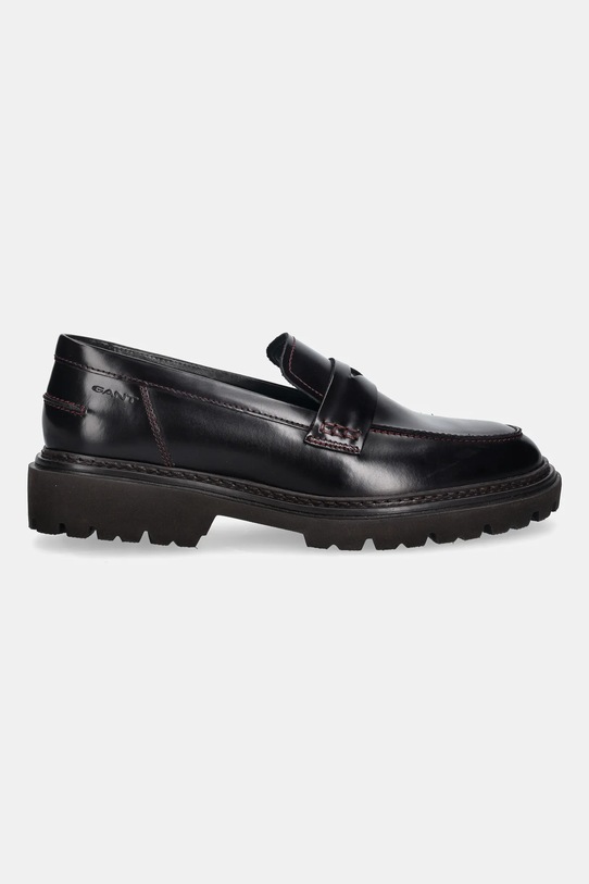 Gant mokasyny skórzane Ivyhill 31531117 brązowy AW25