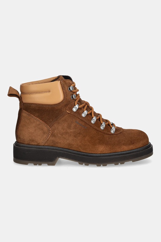 Δερμάτινα workers Gant Wootlynne 31543079 καφέ AW25