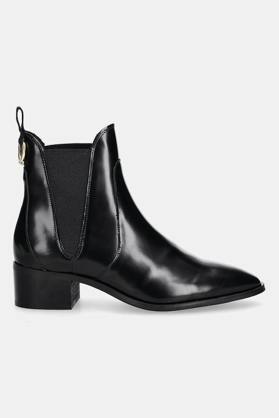 Gant sztyblety skórzane St Broomly 31551095 czarny AW25