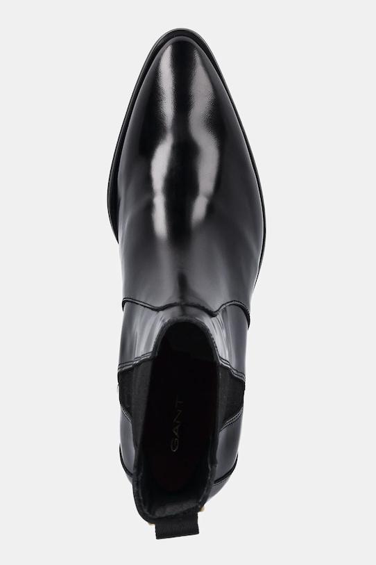 Gant sztyblety skórzane St Broomly czarny 31551095