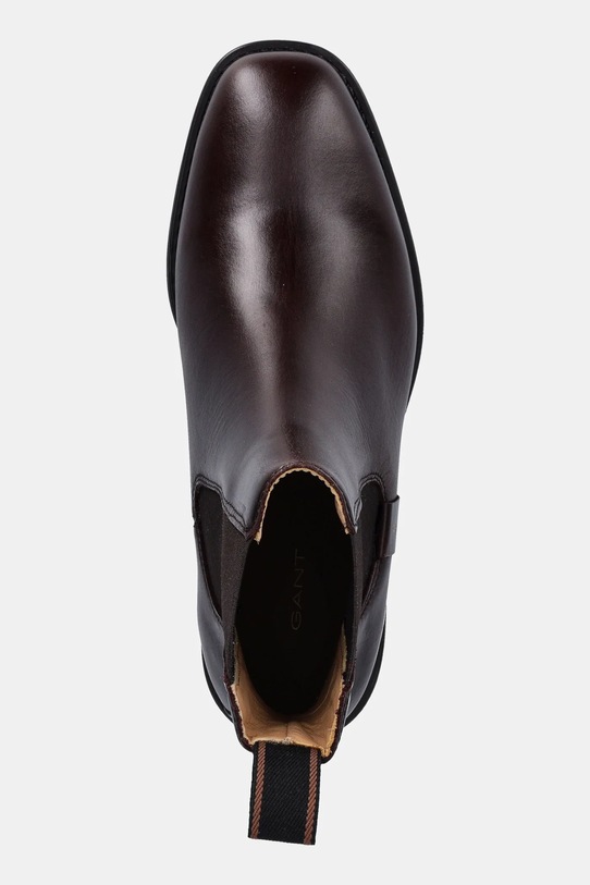 Δερμάτινες μπότες τσέλσι Gant Fayy καφέ 31551128