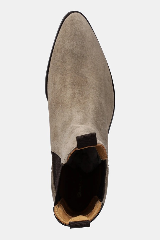 Gant sztyblety zamszowe St Broomly beżowy 31553093