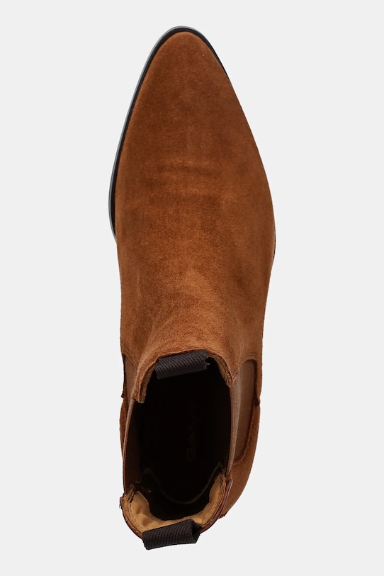 Σουέτ μπότες τσέλσι Gant St Broomly καφέ 31553093