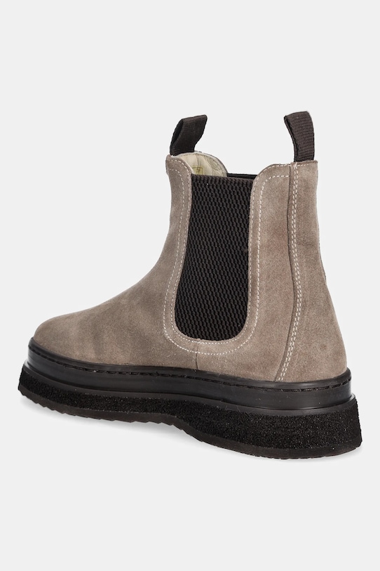 Încălțăminte Gant botine din piele întoarsă Sistown 31553102 bej