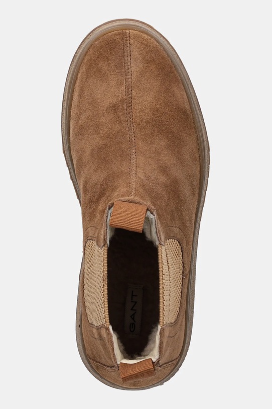 Gant sztyblety zamszowe Sistown brązowy 31553102