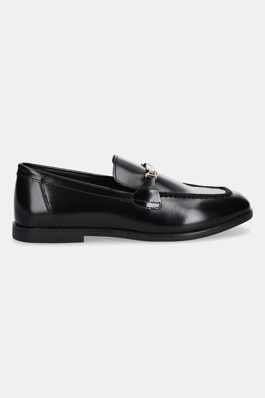 Δερμάτινα μοκασίνια Gant Gimble 31571125 μαύρο AW25