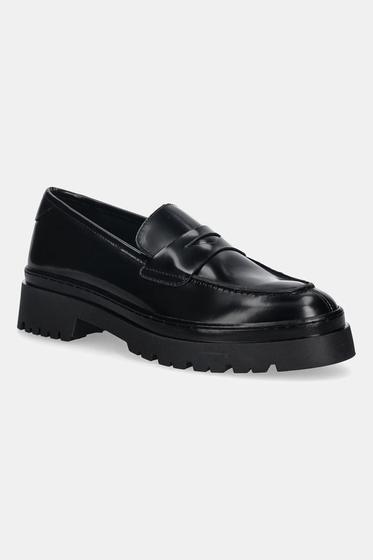 Gant mokasyny skórzane Aligrey skóra lakierowana czarny 31571154
