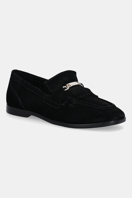 Gant mokasyny zamszowe Gimble płaski czarny 31573124