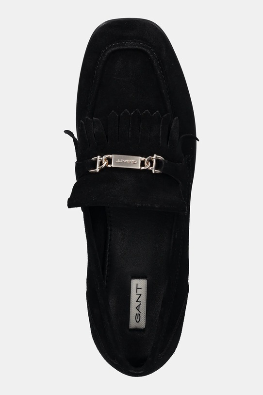 Gant mokasyny zamszowe Gimble czarny 31573124