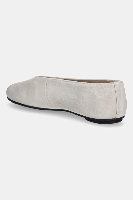Obuwie Calvin Klein baleriny zamszowe BALLERINA ROUND HW SUE HW0HW02565 beżowy
