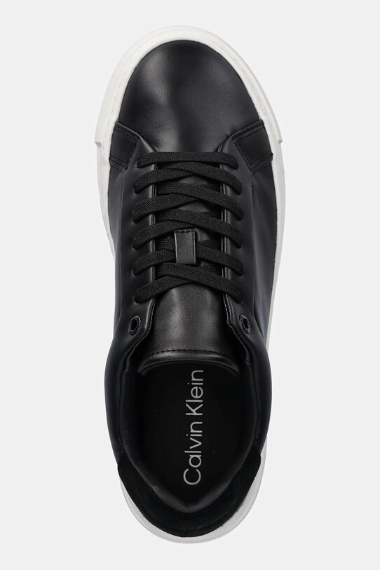 Calvin Klein sportcipő FF CUPSOLE LACE UP LTH fekete HW0HW02570