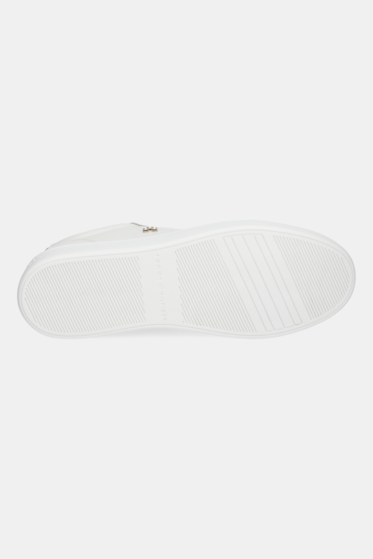 Kožené tenisky Tommy Hilfiger ESSENTIAL ELEVATED COURT SNEAKER FW0FW08680 biela