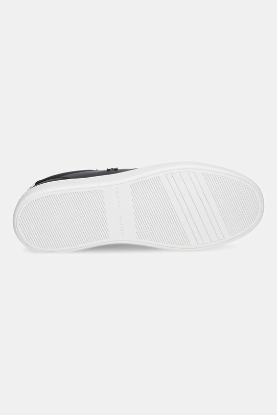 Tommy Hilfiger sneakersy skórzane ESSENTIAL ELEVATED COURT SNEAKER FW0FW08680 czarny