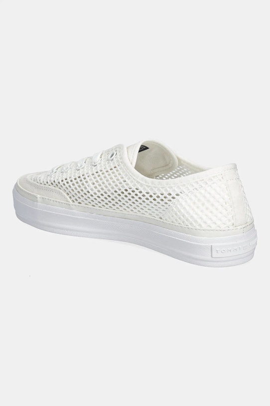 Обувки Ниски кецове Tommy Hilfiger TH OPEN MESH VULC SNEAKER FW0FW08684 бял
