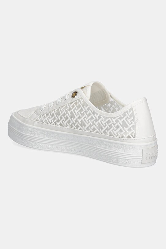 Încălțăminte Tommy Hilfiger teniși VULC EMBROIDERED SNEAKER FW0FW08685 alb