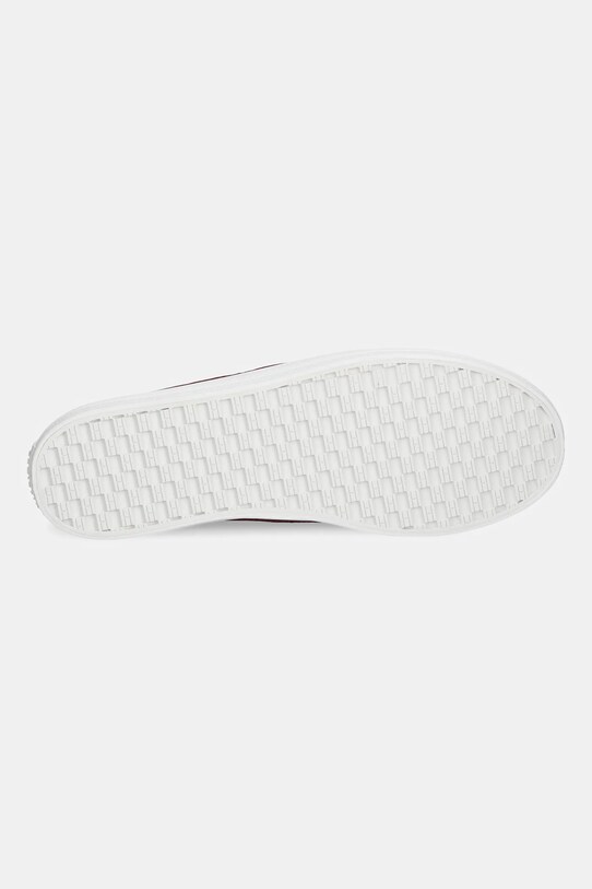 Tommy Hilfiger tenisówki VULC EMBROIDERED SNEAKER FW0FW08685 bordowy