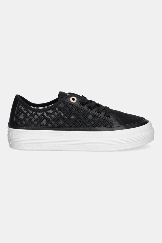 Tommy Hilfiger tenisówki VULC EMBROIDERED SNEAKER FW0FW08685 czarny AW25