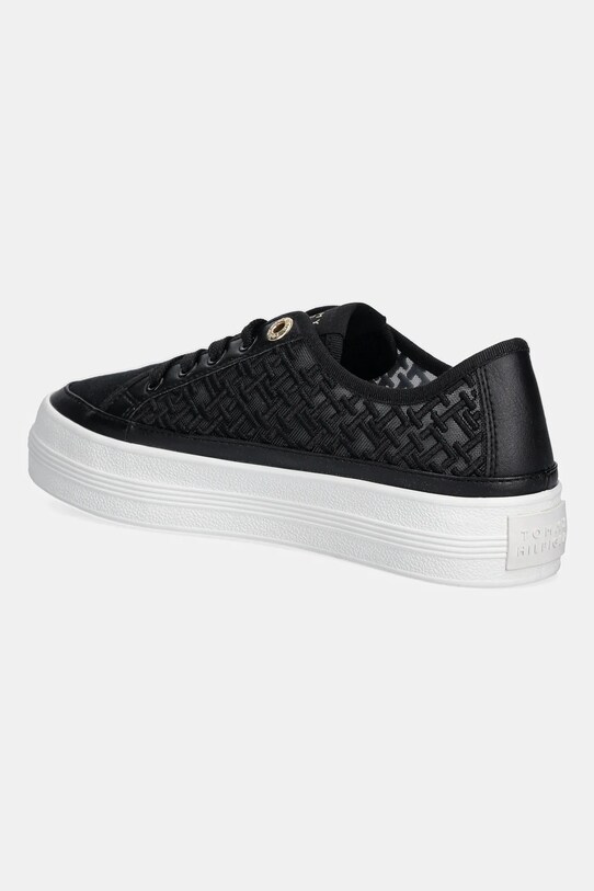 Obuwie Tommy Hilfiger tenisówki VULC EMBROIDERED SNEAKER FW0FW08685 czarny