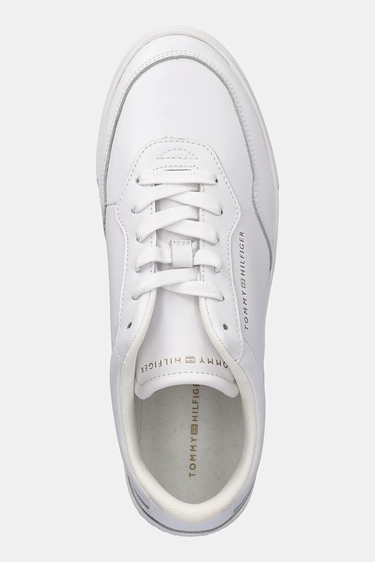 Tommy Hilfiger sneakers in pelle CASUAL CUPSOLE SNEAKER bianco FW0FW08689