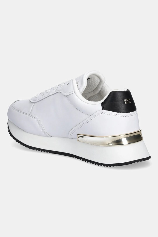 Παπούτσια Δερμάτινα αθλητικά παπούτσια Tommy Hilfiger CHIC FASHION RUNNER FW0FW08695 λευκό