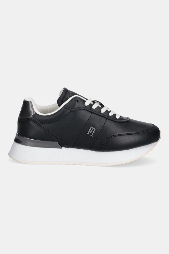 Tommy Hilfiger sneakersy skórzane CHIC FASHION RUNNER FW0FW08695 czarny AW25