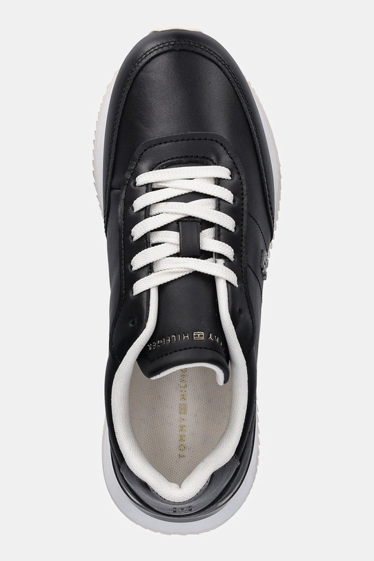 Tommy Hilfiger sneakersy skórzane CHIC FASHION RUNNER czarny FW0FW08695