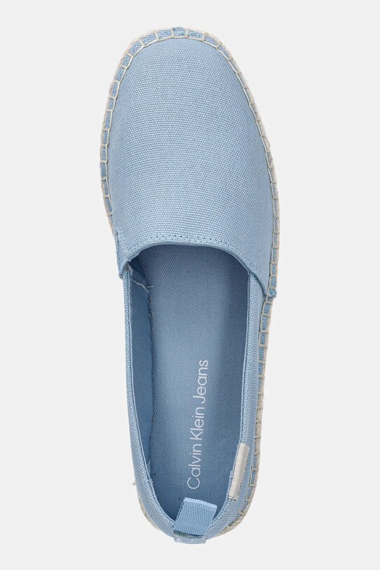 Calvin Klein Jeans espadryle PLATFORM ESPADRILLE ML CS niebieski YW0YW01871