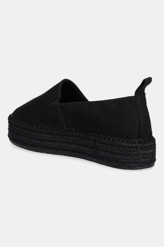 Obuwie Calvin Klein Jeans espadryle PLATFORM ESPADRILLE ML CS YW0YW01871 czarny