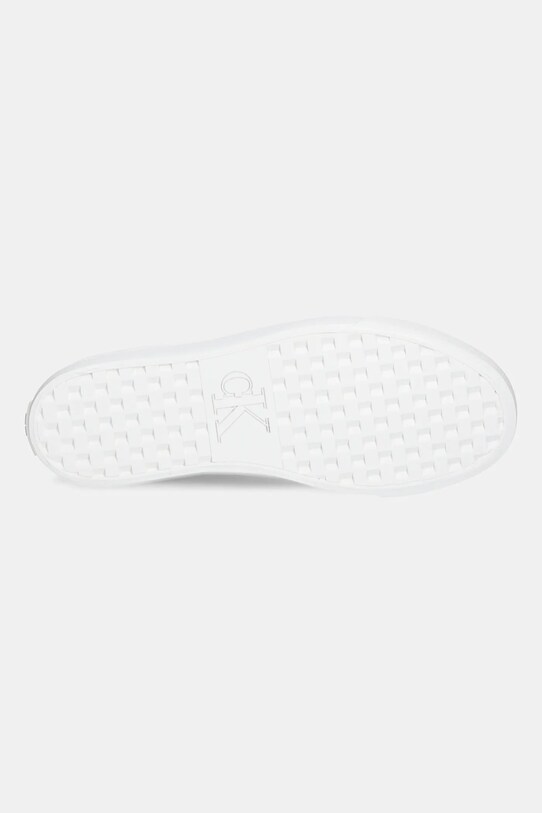 Tenisky Calvin Klein Jeans VULC FLATFORM CTN LOGO TAG YW0YW01838 čierna