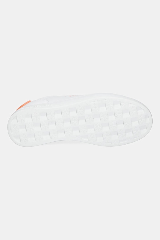 Кожаные кроссовки Calvin Klein Jeans CLASSIC CUPSOLE RU PATCH LTH WN YW0YW01845 белый
