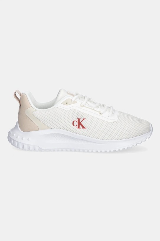 Calvin Klein Jeans sneakersy EVA RUNNER L-UP MIX MESH LOGO CK YW0YW01851 biały AW25
