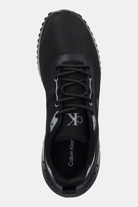 Calvin Klein Jeans sneakers EVA RUNNER L-UP MIX MESH LOGO CK negru YW0YW01851