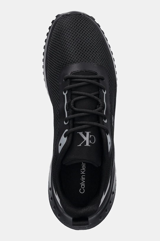 Αθλητικά Calvin Klein Jeans EVA RUNNER L-UP MIX MESH LOGO CK μαύρο YW0YW01851