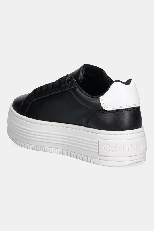 Încălțăminte Calvin Klein Jeans sneakers BOLD FLATF LOW LACE LTH YW0YW01878 negru