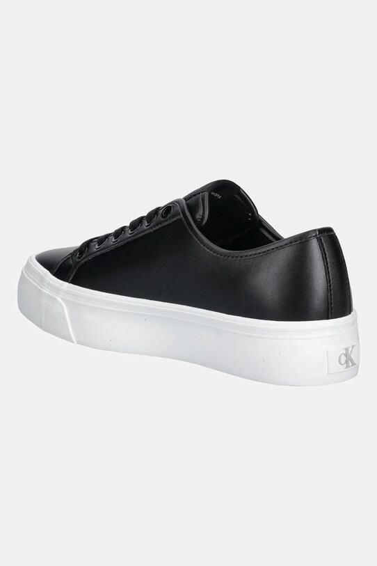 Încălțăminte Calvin Klein Jeans sneakers VULC FLATFORM LTH YW0YW01886 negru