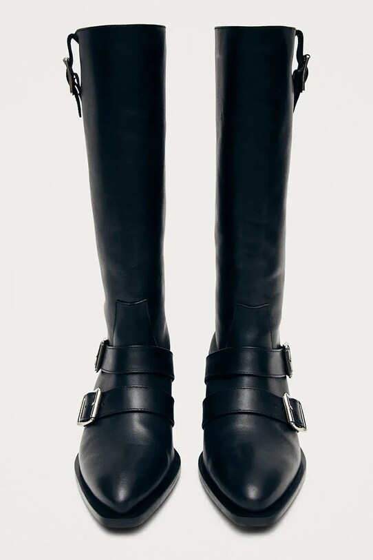 Παπούτσια Δερμάτινες μπότες Alohas Ryder S100850.01 μαύρο