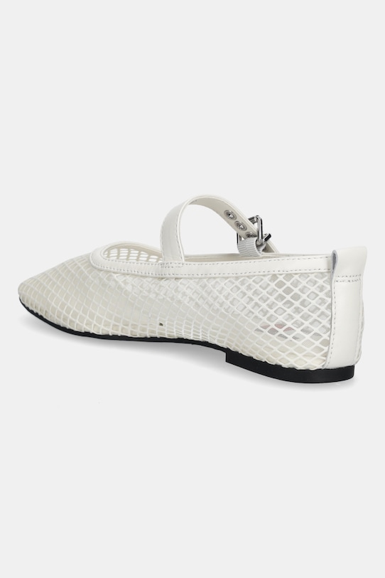 Încălțăminte Tommy Jeans balerini TJW MESH MARYJANE BALLERINA EN0EN02872 alb