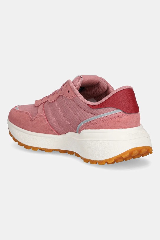 Obutev Superge Tommy Jeans TJW CLEATED RUNNER EN0EN02788 roza