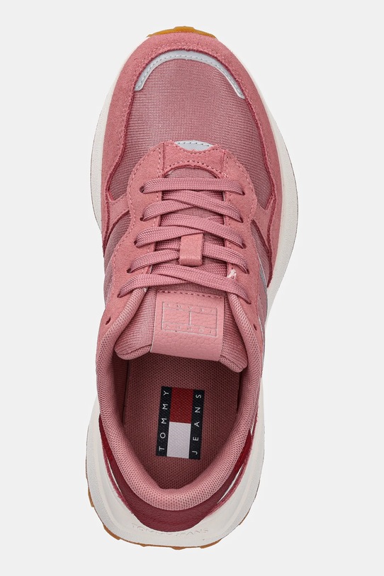 Кроссовки Tommy Jeans TJW CLEATED RUNNER розовый EN0EN02788