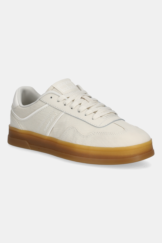 Tenisice Tommy Jeans THE GREENWICH TEXTILE tekstil bež EN0EN02805