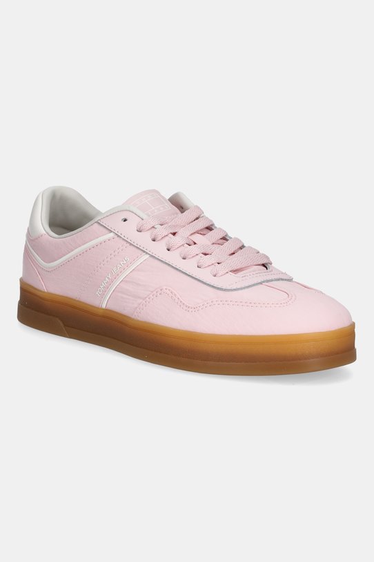 Tommy Jeans sneakersy THE GREENWICH TEXTILE tekstylny różowy EN0EN02805