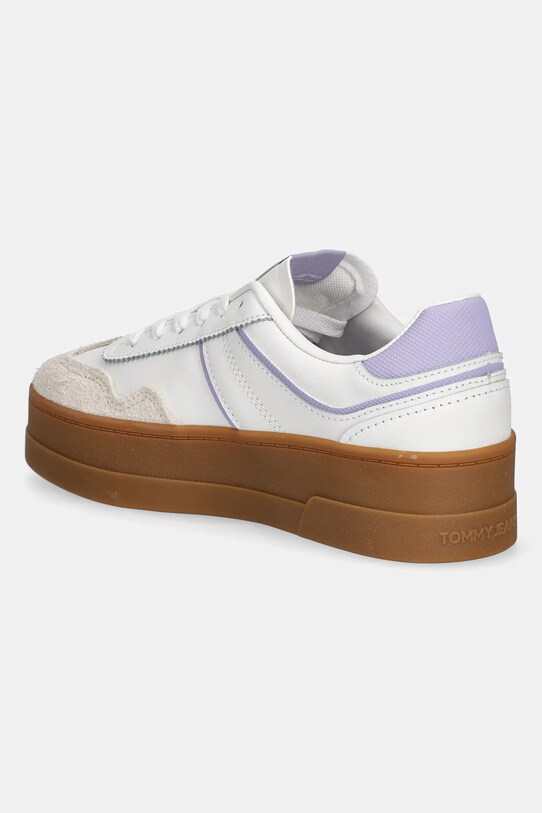 Încălțăminte Tommy Jeans sneakers THE GREENWICH FLATFORM EN0EN02807 alb