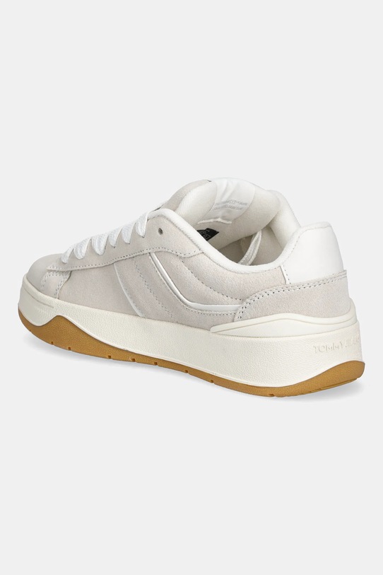 Obutev Superge iz semiša Tommy Jeans TJW SKATE SNEAKER EN0EN02808 bež