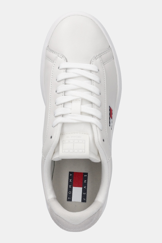 Kožené tenisky Tommy Jeans ARCHIVE' 98 biela EN0EN02815
